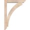 Ekena Millwork Thorton Slat Smooth Bracket w/ Offset Brace, Douglas Fir, 5 1/2"W x 30"D x 42"H BKT0604X30X42THR06SDF - alternate 4